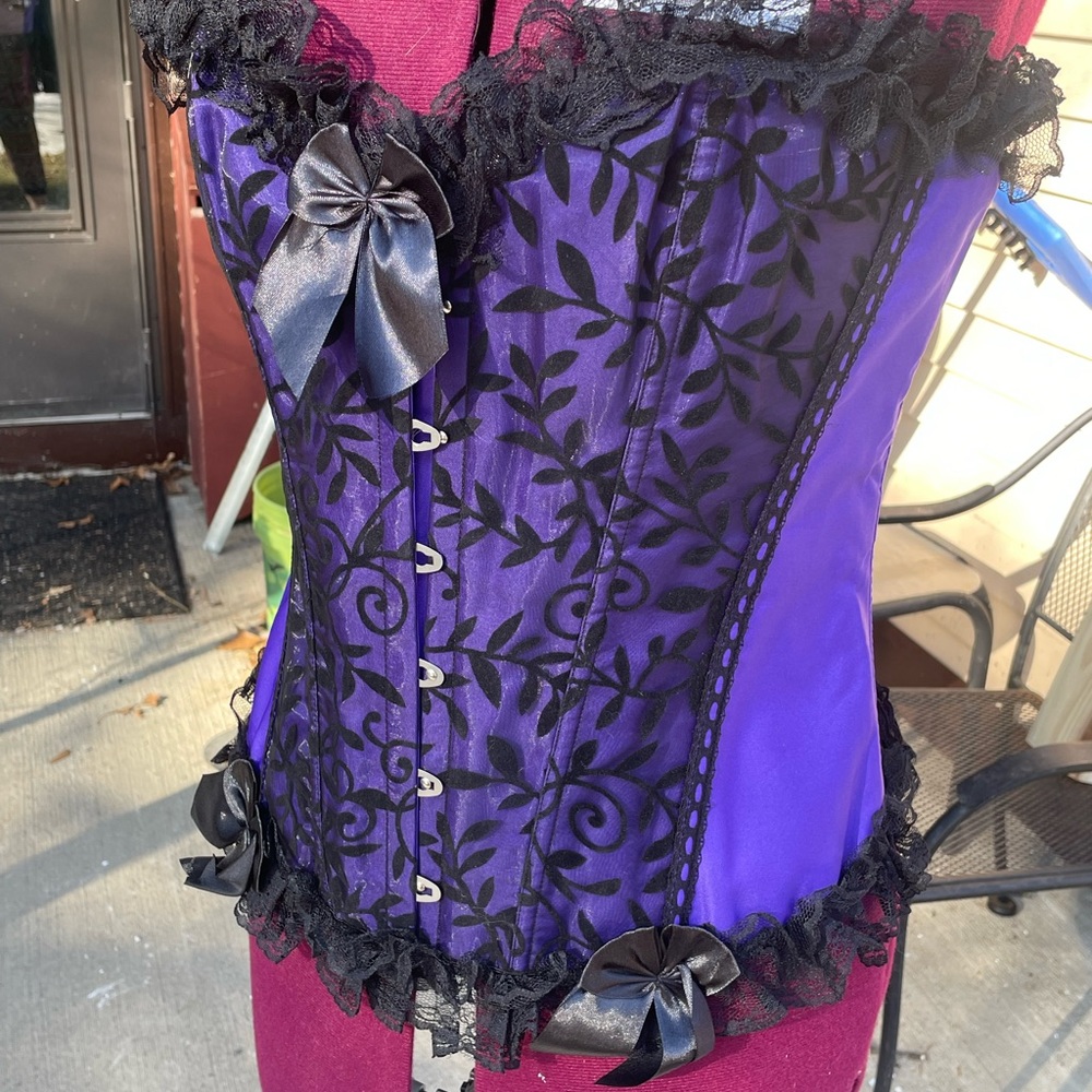Purple Fashion Corset - y2k NWOT